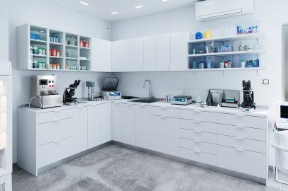 Magazzino farmacia.